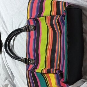 Nine West handbag rainbow colors nwot